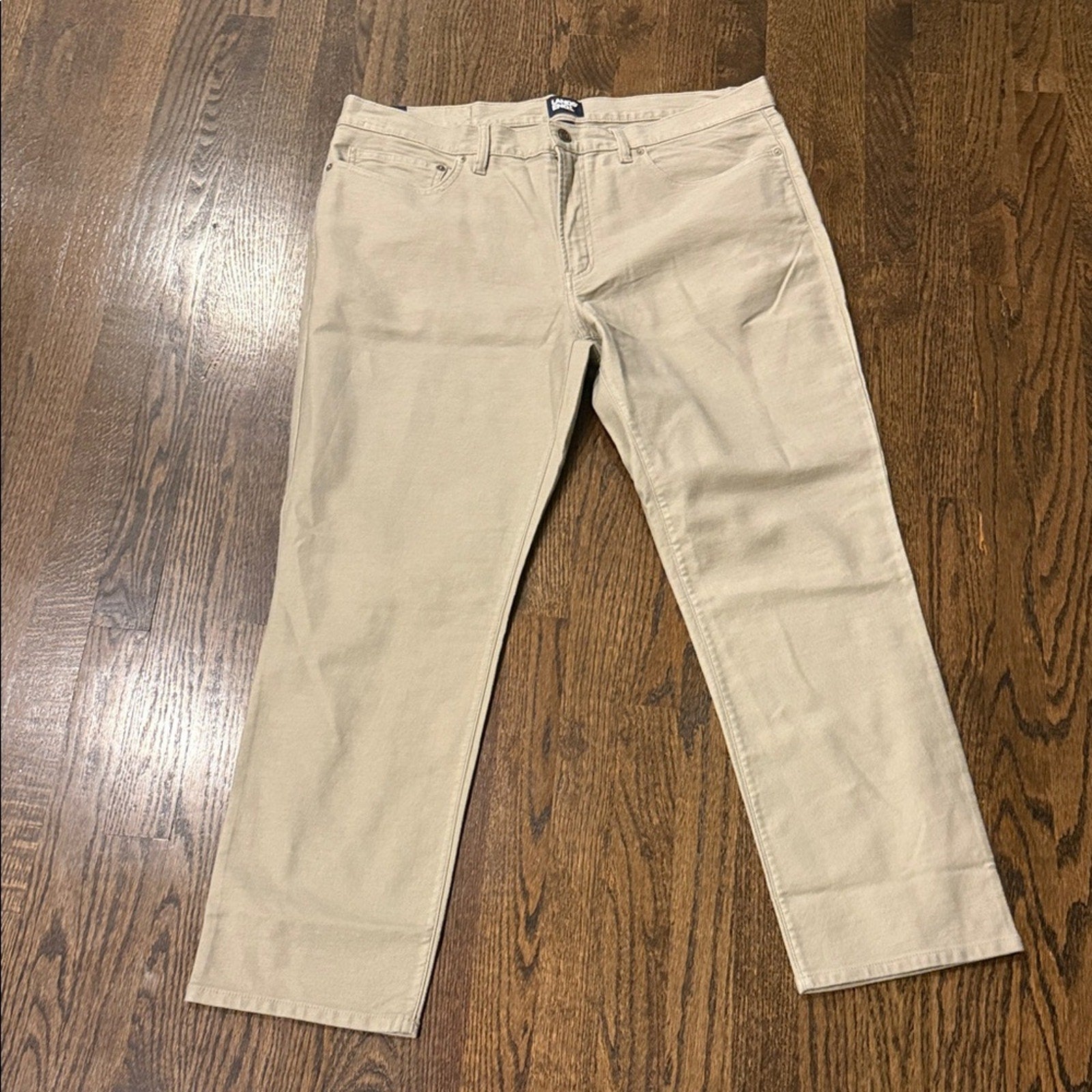 Lands' End Men's Tan Chinos 38X30 pants NEW