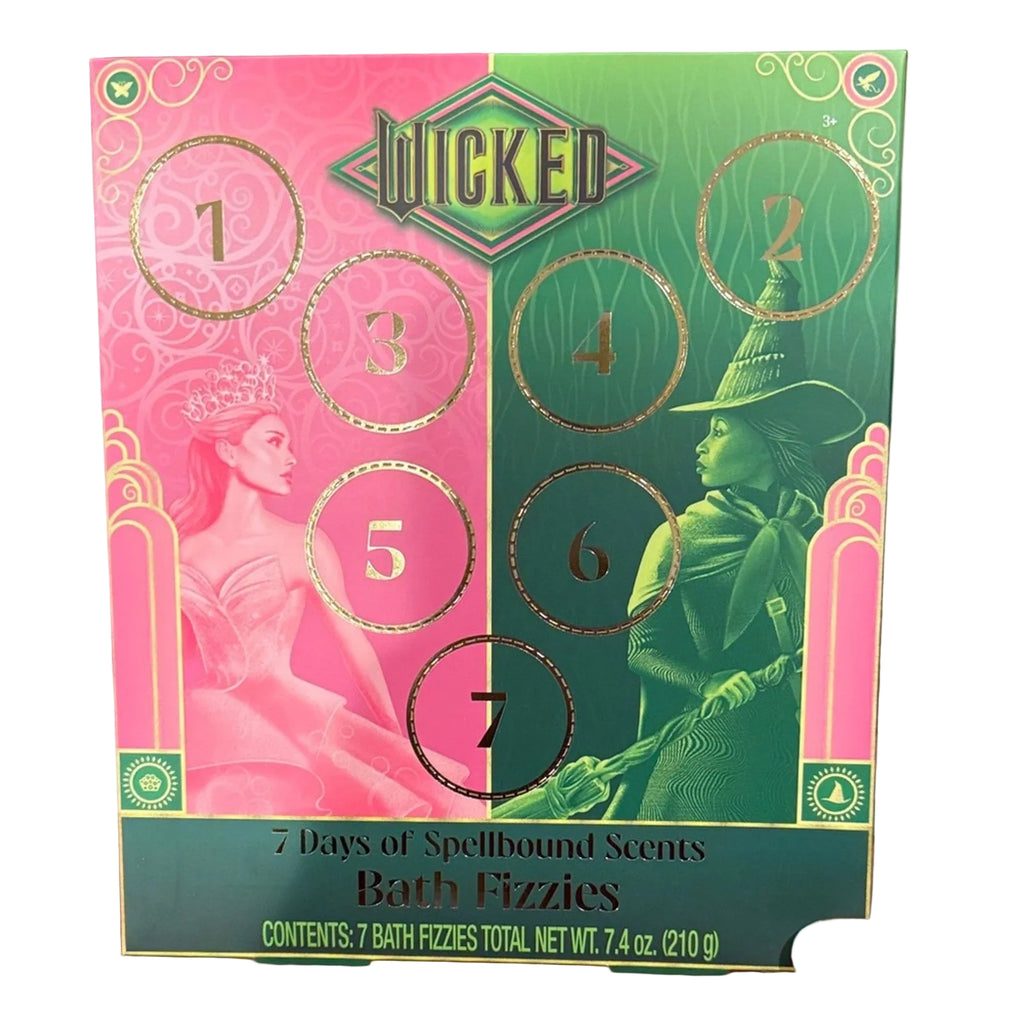 Wicked 7 day of Spellbound Scents Bath Fizzies Set