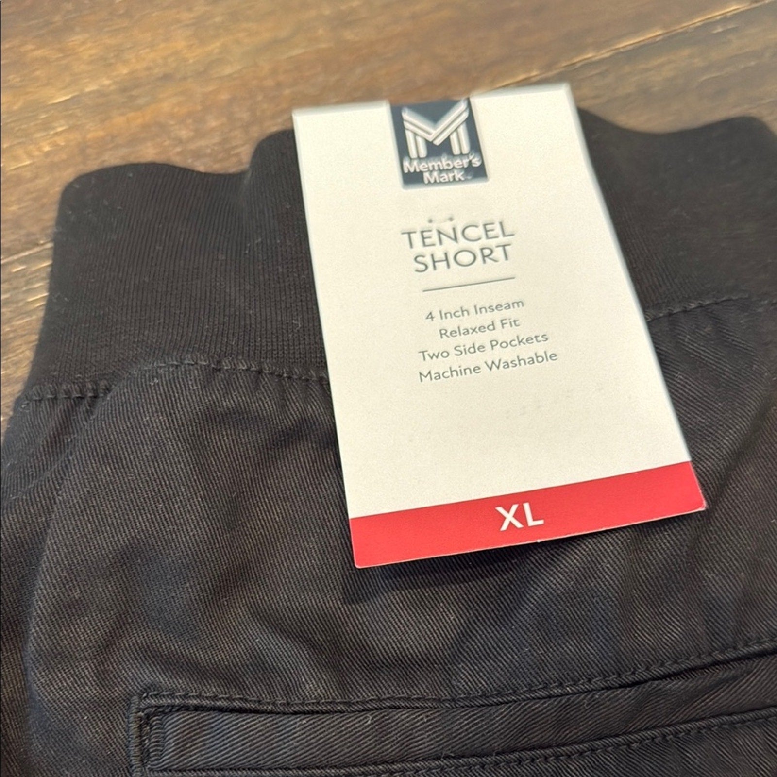 New members mark XL Women's Black High-Waisted Shorts