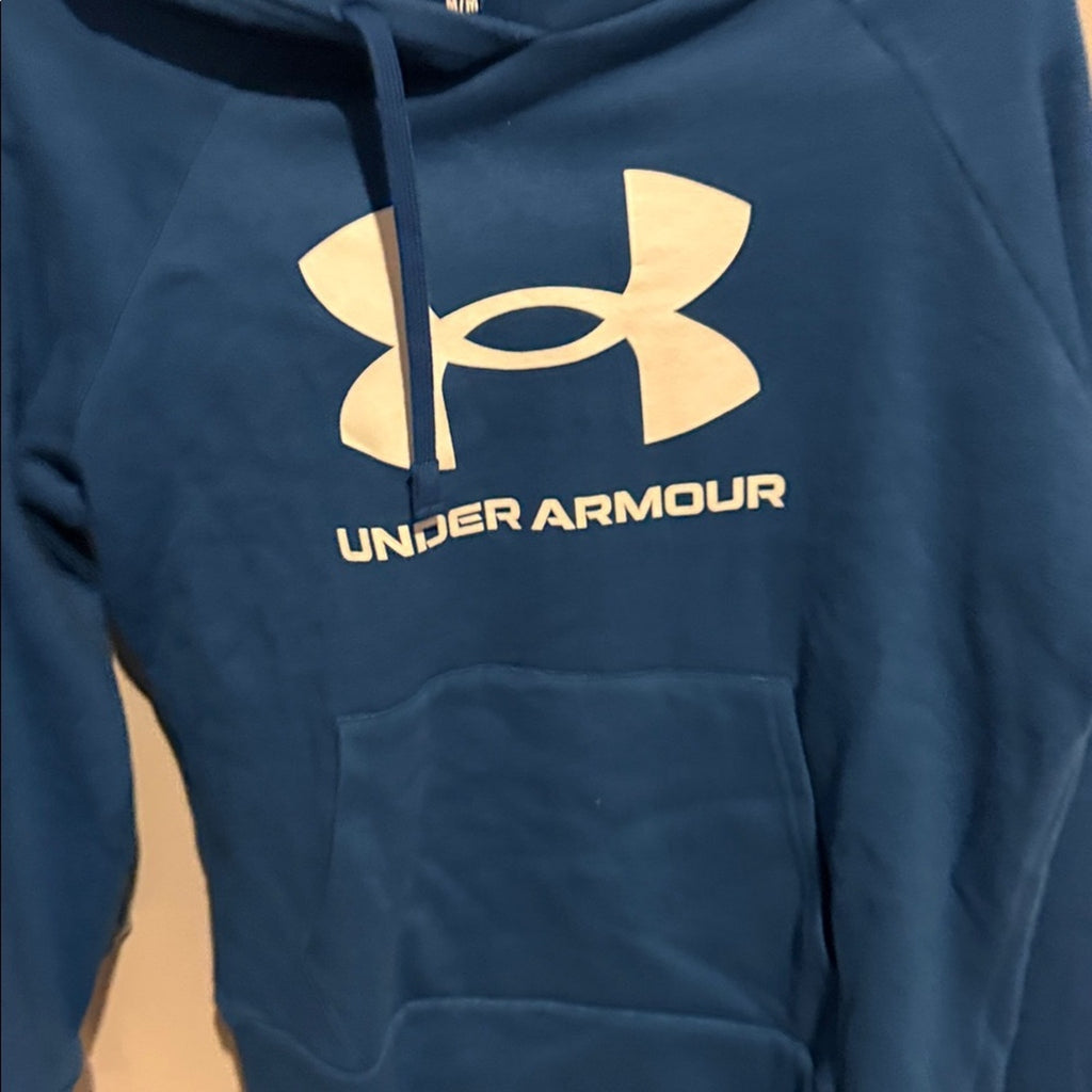 Under Armour Womans Medium  Royal Blue Hoodie sweatshirt NWOT