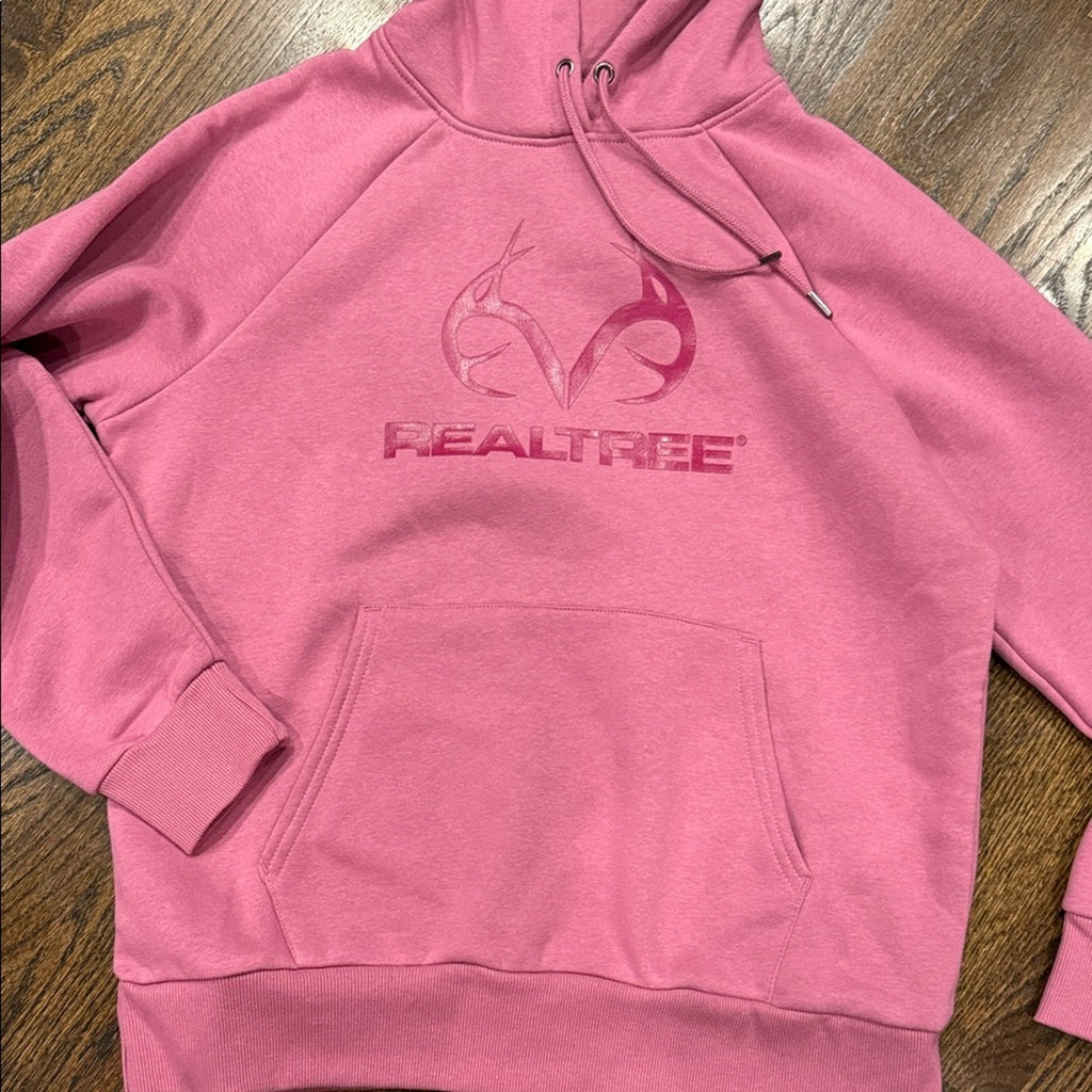 Realtree Pink Pullover Hoodie sweatshirt pink medium  🩷