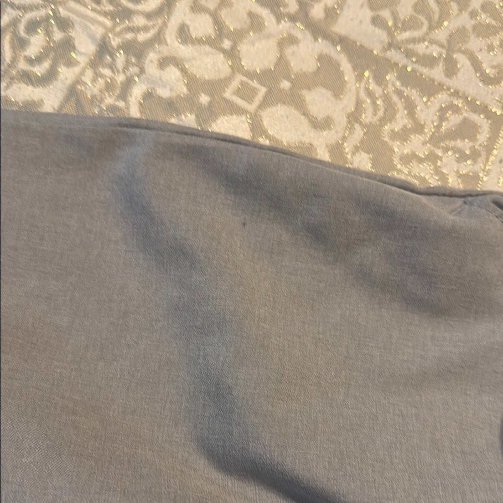 Hurley Light Gray Swim Shorts boys 10/12 USED