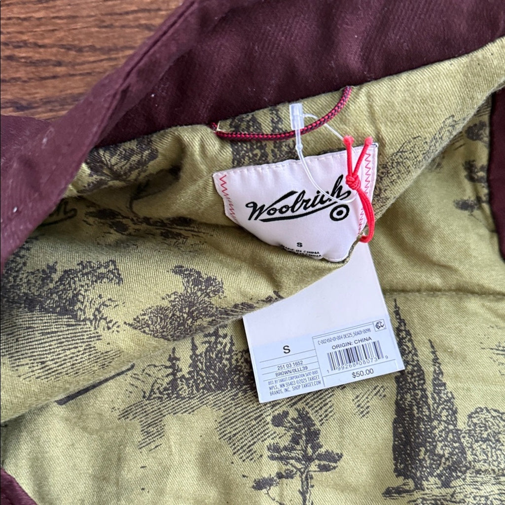 Woolrich Men's Brown Utility Vest vest utility vest NEW