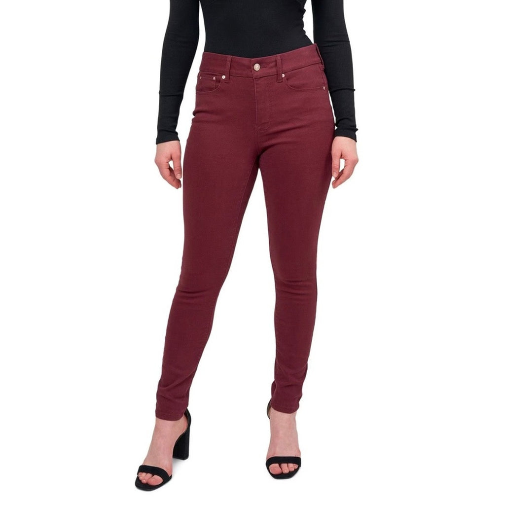 Seven 7 Burgundy Skinny Jeans size 8 Preloved condition