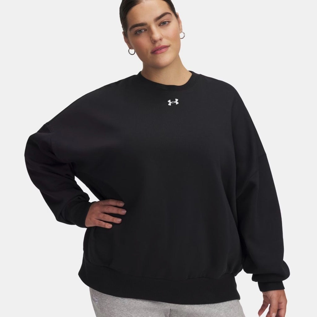 Under Armour woman’s black Crewneck Sweater crew