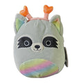 Squishmallows Gray Raccoon Plush Toy max medium size NEW