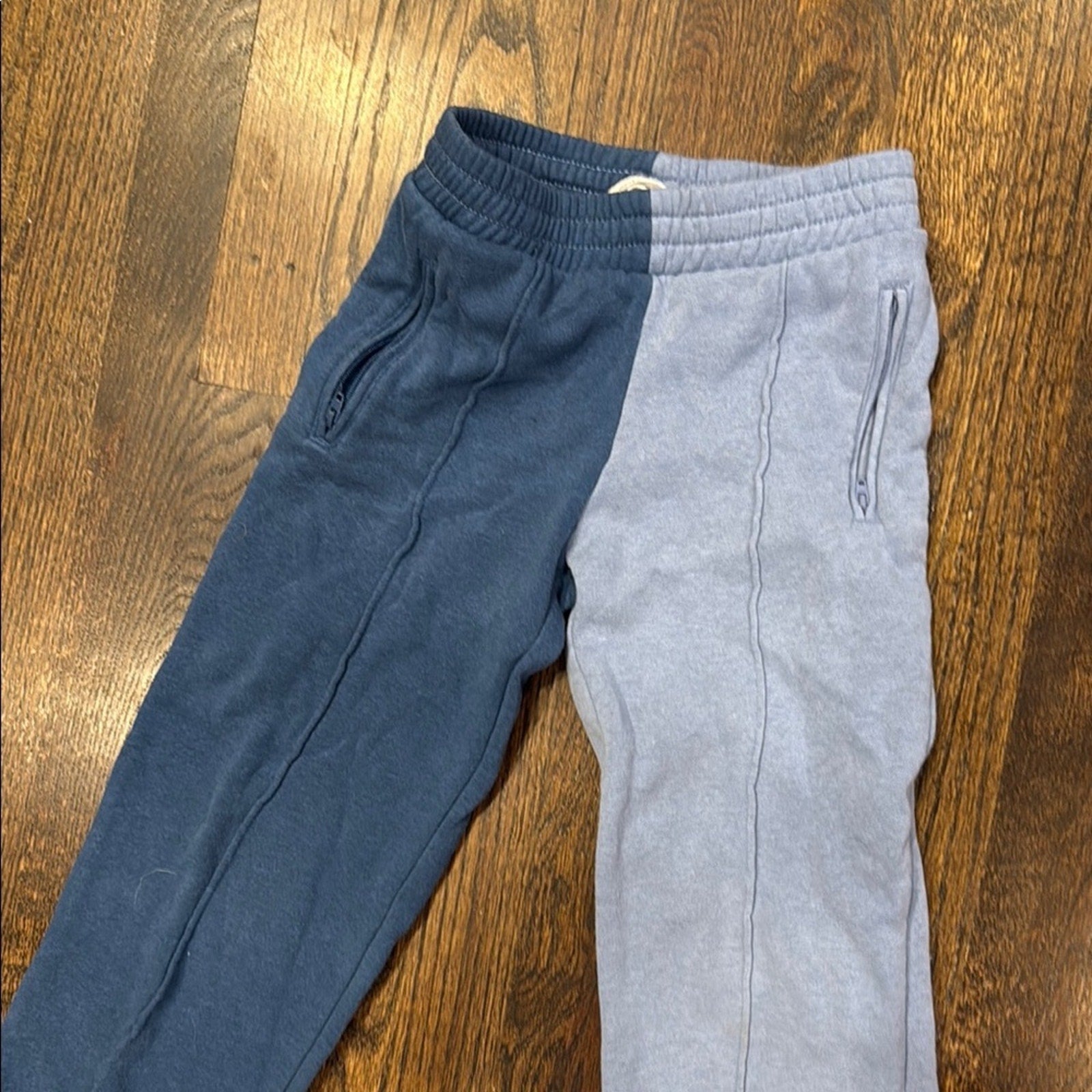 Kids Blue Jogger Pants 6x Athletic Works Girls Straight Leg Sweatpants, Size