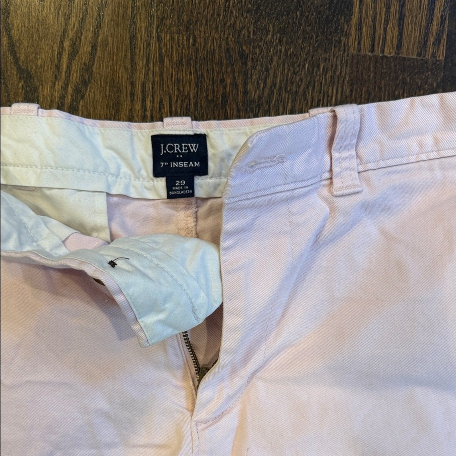 Women's Light Pink Shorts j.crew 29