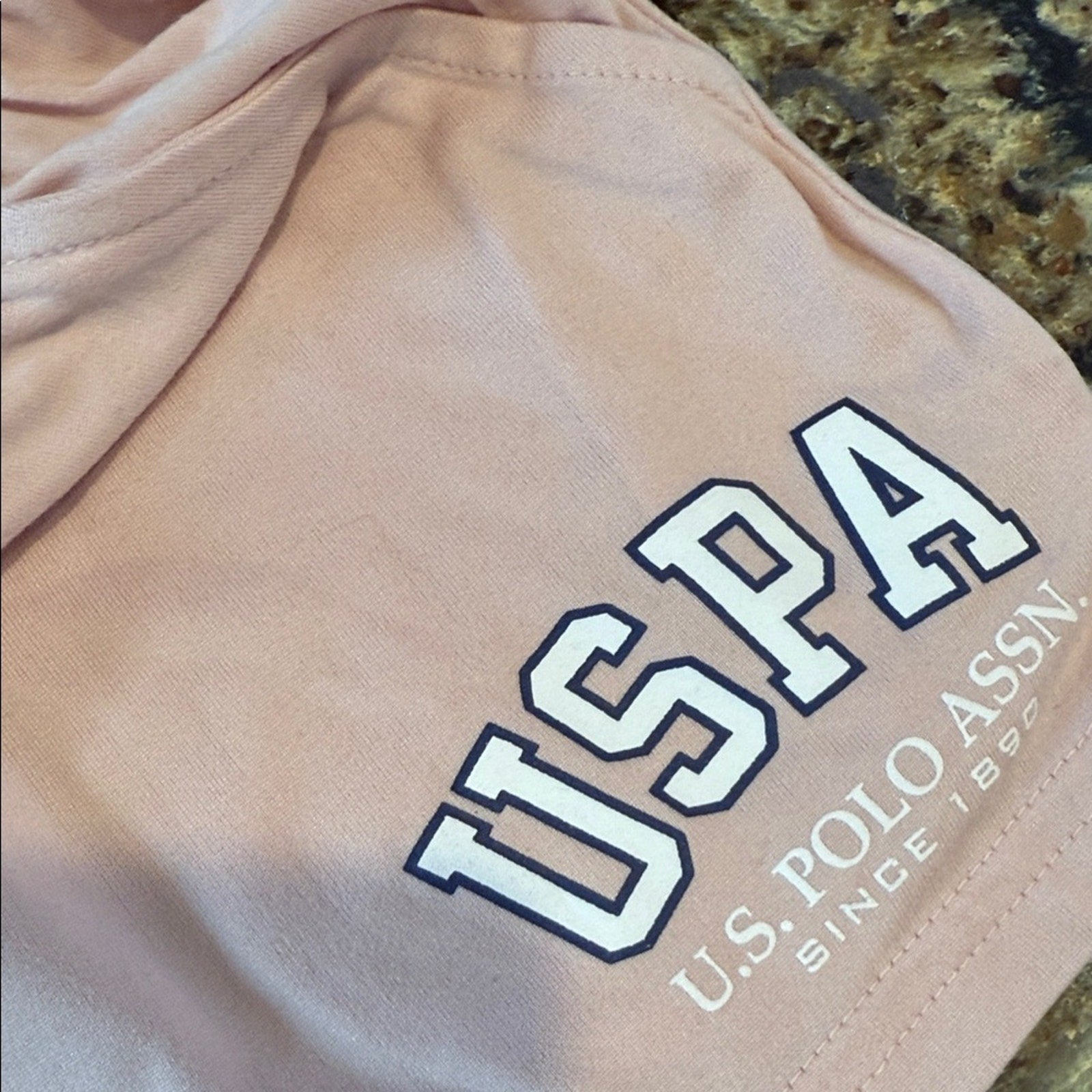Woman’s Us polo assn sleep shirts with pockets size medium