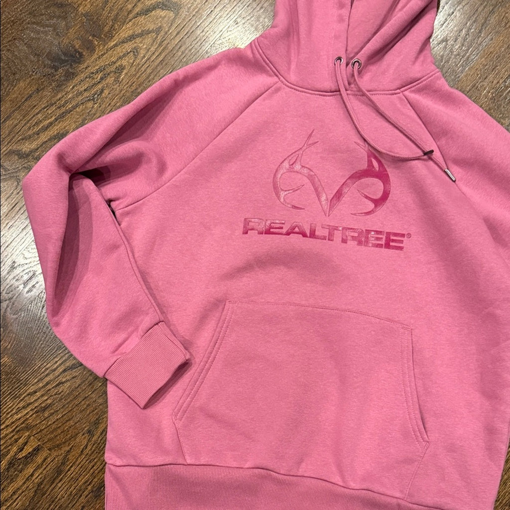 Realtree Pink Pullover Hoodie sweatshirt pink medium  🩷
